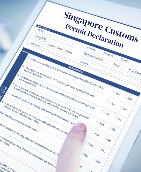 declaration form JetXpres
